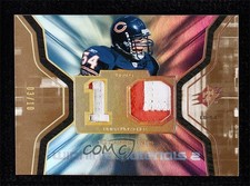 2007 SPx Winning Materials Stats 3/10 Brian Urlacher #WMS-UR Dual Patch HOF 00em