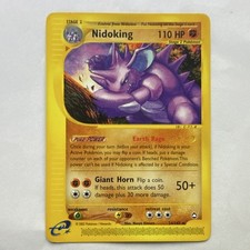 Pokemon TCG Nidoking Aquapolis Non-Holo Rare E-Reader Card #24/147
