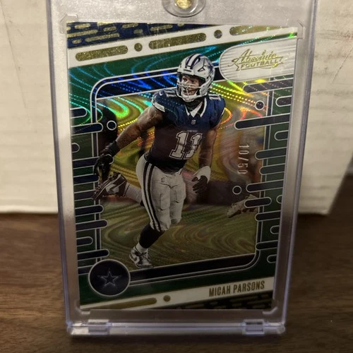 2024 Panini Absolute Football Green Waves Micah Parsons #28