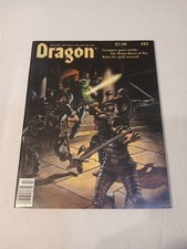 Vintage Dragon Magazine 82 Dungeons and Dragons Insert Present Very Fine