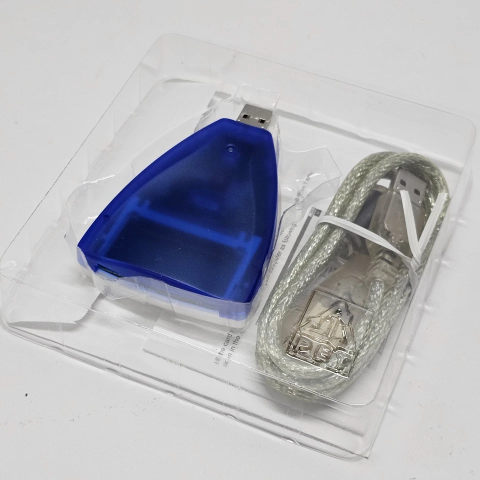 Travel Flash PQI Compact CF Flash Camera Memory Card USB Transfer Adapter   - Image 2 of 2