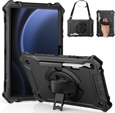 Samsung Galaxy Tab S10 Lite Case Heavy Duty Black