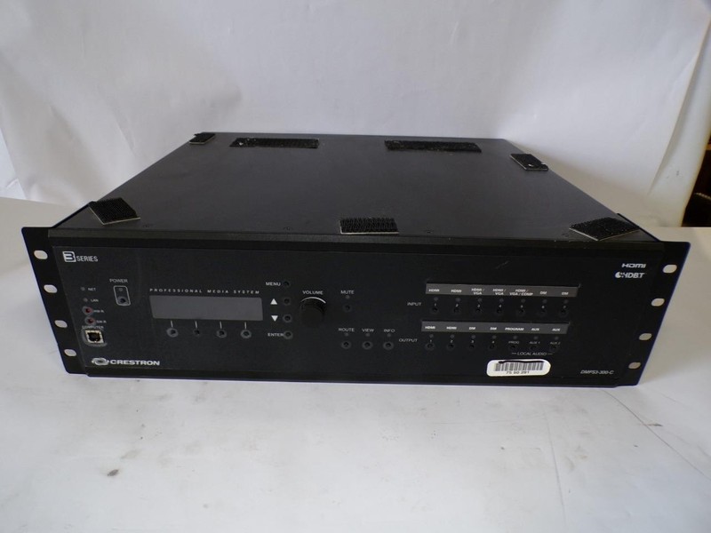 Crestron DMPS3-300-C 3-Series Digital Media Presentation System Control Router