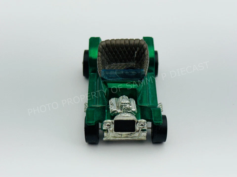 Interior oscuro Hot Wheels Redline HOT HEAP verde HK muy bonito!! Foto 3 de 4