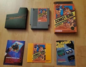 Donkey Kong Classics Nintendo Entertainment System 1988 NES