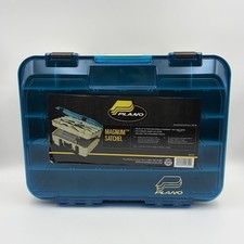 New Plano 1349-00 Two Level Magnum 3449 Tackle Box, Sandstone/Blue, One Size