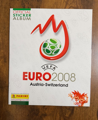 2008 Panini UEFA Euro Austria Switzerland Collectors Sticker Album Brand NEW