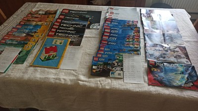 Lego Bauanleitungen großes Konvolut Lego City - Technik - Creator - verschiedene