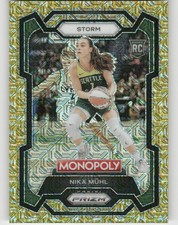 2024 Panini Prizm Monopoly WNBA Gold Millionaire Shimmer Prizm - Pick Your Own