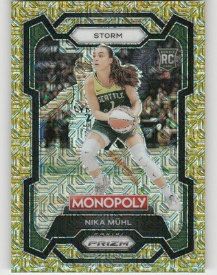 2024 Panini Prizm Monopoly WNBA Gold Millionaire Shimmer Prizm - Pick Your Own