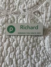 Publix employee name badge Tag
