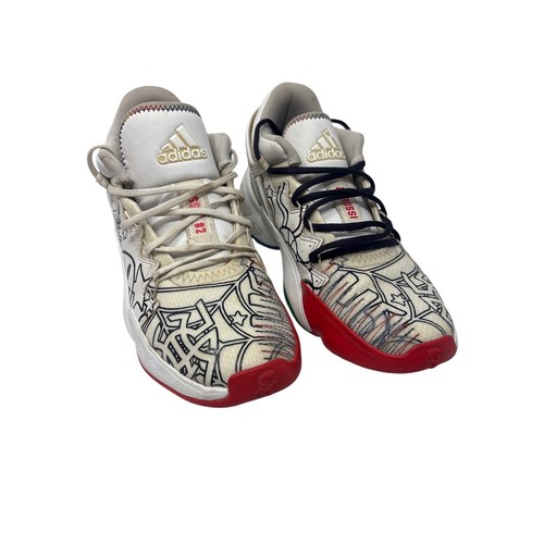 Adidas DON Issue 2 Donovan Mitchell Crayon White G57969 Kids Size 7 Basketball