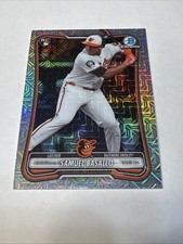 2026 Bowman Samuel Basallo Mojo Chrome Refractor RC Baltimore Orioles