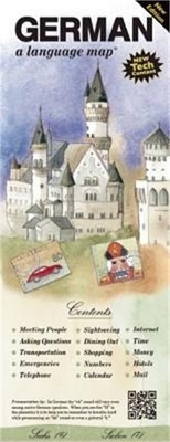 German a Language Map: Quick Reference Phrase Guide for Beginning and Advanced U
