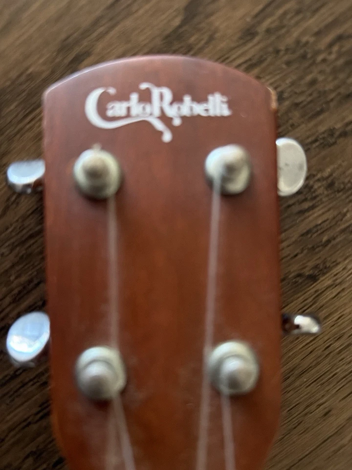 Carlo Robelli UKS Soprano Ukulele – Brown Wood – Good Condition - Image 3 of 4