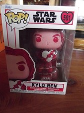 Funko Pop! Vinyl  STAR WARS KYLO REN  NO. 591  ** GREAT **  MUST SEE ****