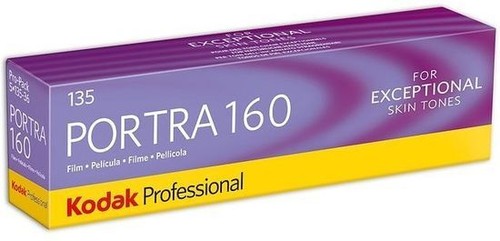 KODAK PORTRA 160new 135/36 Kleinbildfilm 5 Filme MHD/expiry date 11/2025