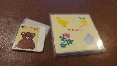 Singer Embroidery Card Quantum XL100 150 1000 #2 ANIMAL FRUIT W/ CASE - TESTED