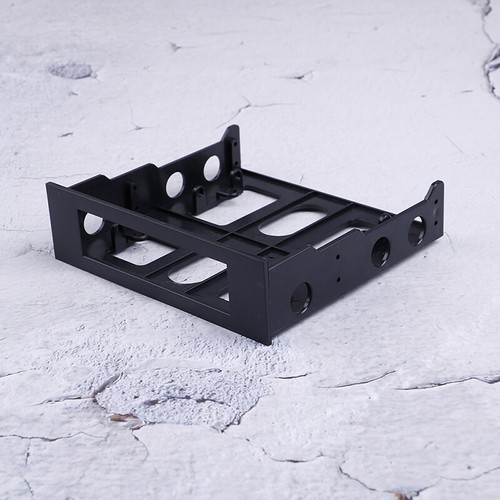 3.5" to 5.25" Drive bay computer case adapter mounting bracket usb hub flop- _ou - Photo 2/9