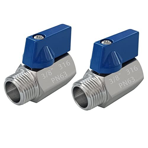 316 Stainless Steel Mini Ball Valve 3/8