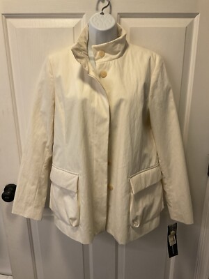 NWT Vtg? Emanuel Ungaro Cream L/sleeve Jacket Ecru Size 12/46 