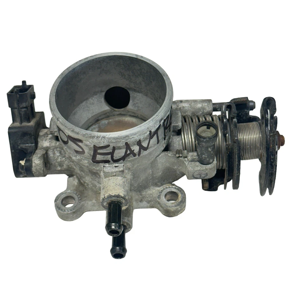 Hyundai Elantra 2005 2,0 L OEM carrocería del acelerador válvula sensor de posición TPS 07 06 05 Foto 3 de 4