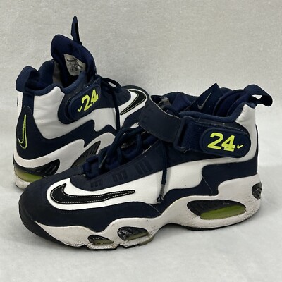 Nike Air Griffey Max Midnight Navy Blue Sneakers Shoes 437353-101 Boys  Size 7Y