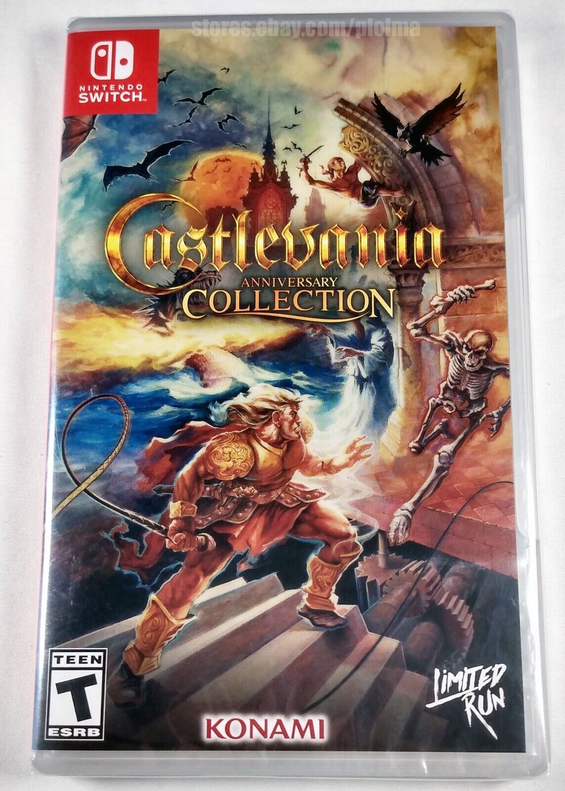 CASTLEVANIA ANNIVERSARY COLLECTION New NINTENDO SWITCH Game Limited Run  Games