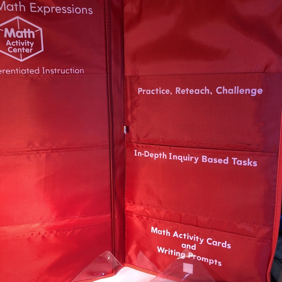 Math Expressions 活动中心套装幼儿园书籍卡存储不完整 — 第 3/4 张图片