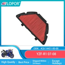Replacement Air Filter Element Fit For Yamaha YZF R1 2007 2008 YZF-R1 Parts