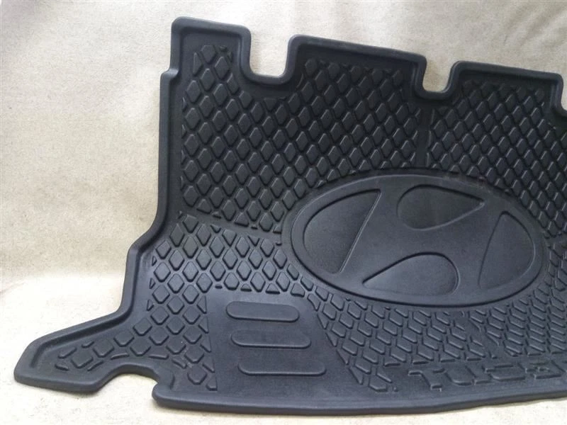 Alfombrilla de goma para carga trasera compatible con Hyundai Tucson L2 2005 2006 2007 2008 2009 Foto 3 de 4