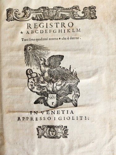 1583 HISTORY of ITALY by Francesco Guicciardini in ITALIAN antique 16th CENTURY - Picture 3 of 10