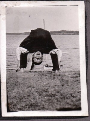 VINTAGE PHOTOGRAPH 1950'S SAIL-BOAT BOYS FASHION PAYNESVILLE MINNESOTA OLD PHOTO