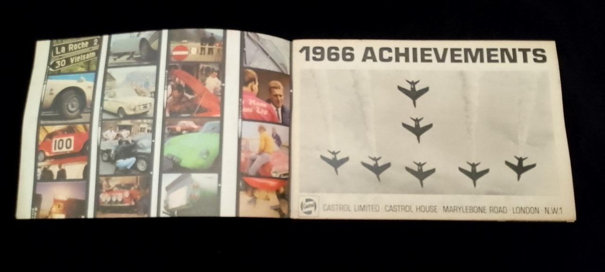 CASTROL ACHIEVEMENTS 1959 Booklet - Vintage Motor Sport, Cars, Bikes, Boats EUR 4,03 - PicClick DE