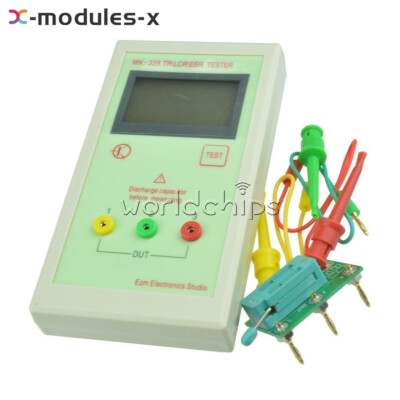 MK328 LCR ESR Tester Transistor Inductance Capacitance Resistance Meter Portable