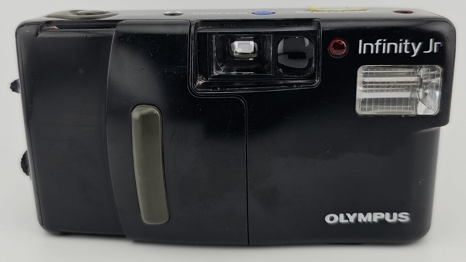 Olympus Infinity Jr 35mm Point & Shoot Vintage Film Camera Black