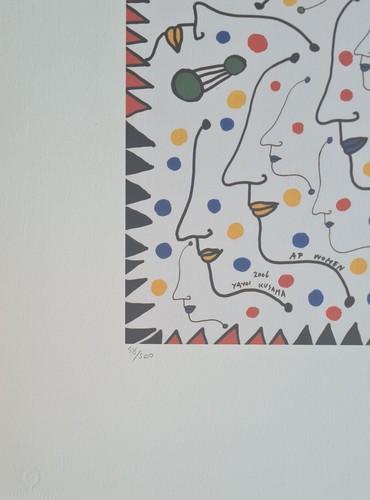 YAYOI KUSAMA * Women * 65 x 50 cm * Lithografie * Kunstdruck *limitiert # 58/500 - Picture 5 of 7