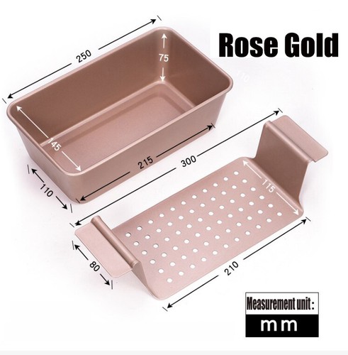 Non-stick Toast Box Loaf Bread Tin Pan Mold With Drain Tray Kitchen Baking Tool - Picture 17 of 23