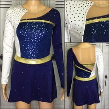 Cheerleading Uniform Ice Skater Dress The Line Up Adult Med