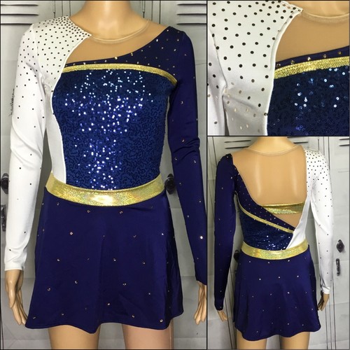 Cheerleading Uniform Ice Skater Dress The Line Up Adult Med
