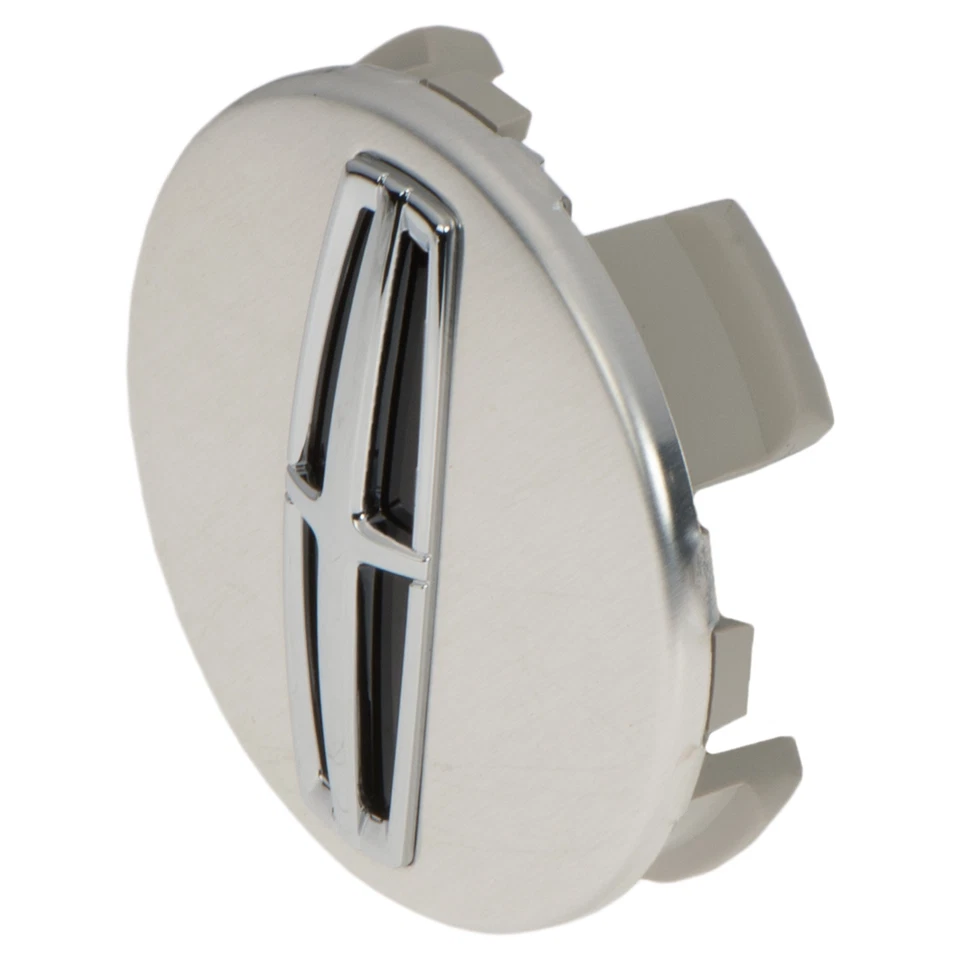 Juego de tapacubos centrales de rueda OEM (2) 17" 18" cromo negro MKZ Continental MKX DP5Z1130B Foto 2 de 4