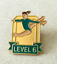 NEW GYMNASTICS Lapel Pin LEVEL 6