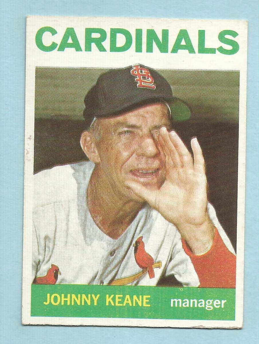 1964 Topps Baseball Johnny Keane #413 Manager St Louis