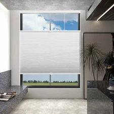 Changshade 100% Blackout Cordless Honeycomb Top Down Bottom Up Cellular Shades