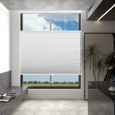 Changshae Blackout Cordless Honeycomb Top Down Bottom Up Cellular Shades Blinds