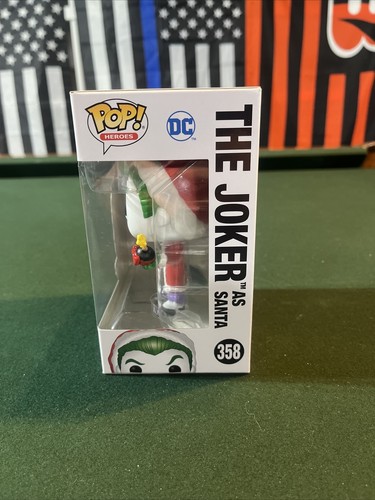 Funko Pop! DC Heroes #358 The Joker As Santa Christmas Holiday Edition - 第 2/6 張圖片