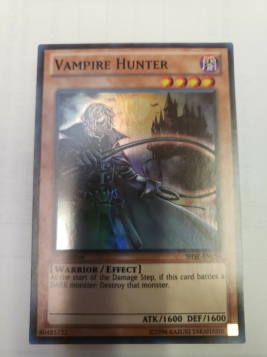 Yugioh Vampire Takeover SHSP-EN075 Rare combo (4 cards)