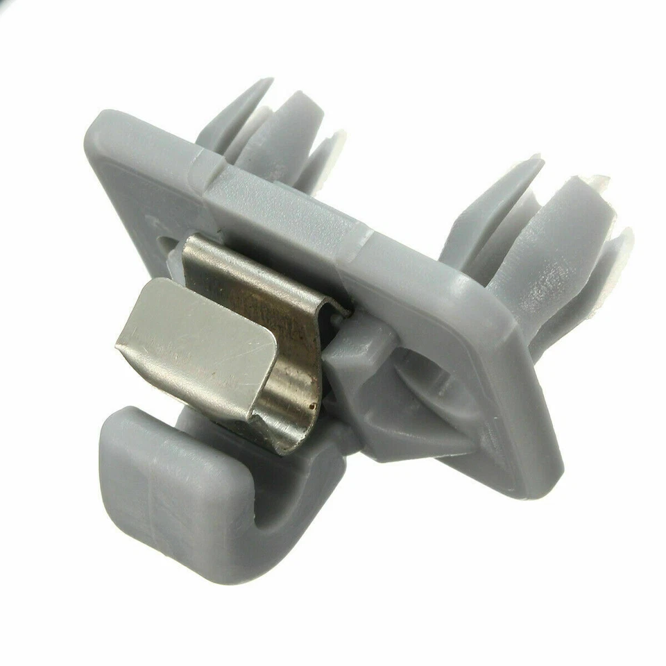1x Soporte de gancho con clip para parasol gris 8u0857562a para Audi A1 A3 A4 Q3 Q5 Foto 2 de 4