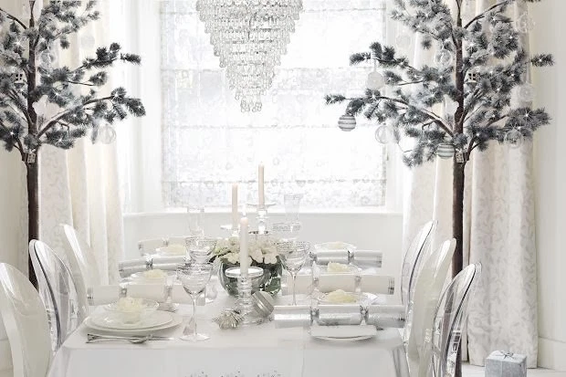 Set of 4 Stackable Mid Century Modern Plastic Dining Side Chairs White - Image 4 of 4