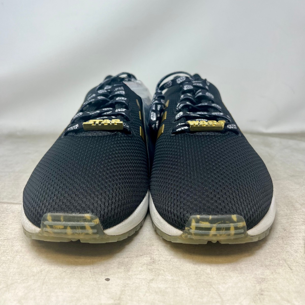 メグ New Adidas mi Star Wars ZX Flux Shoes Metallic Gold stripes Darth